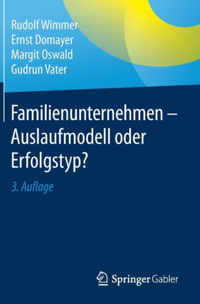 Familienunternehmen - Auslaufmodell oder