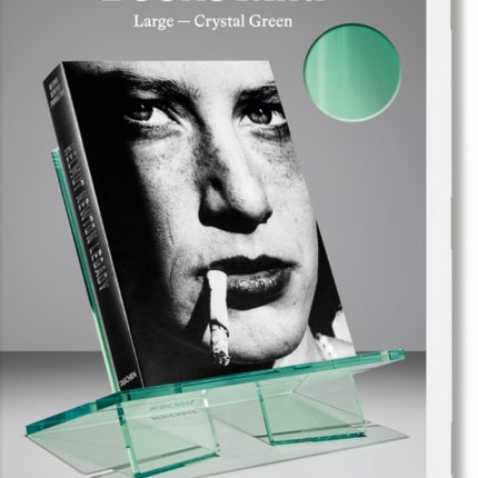 Bookstand. Large. Crystal Green