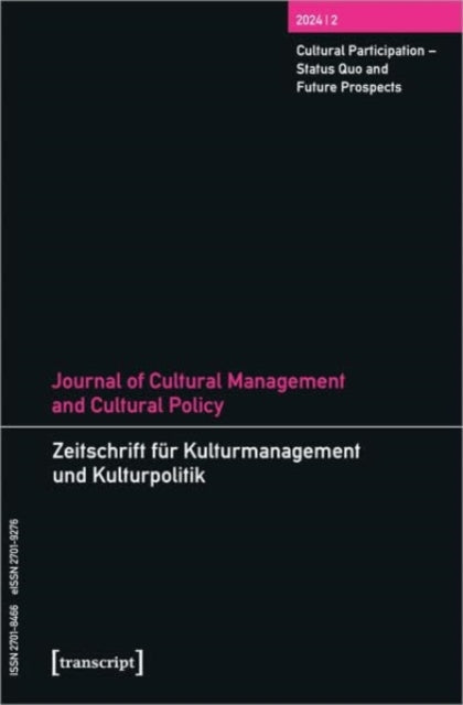 Journal of Cultural Management and Cultural