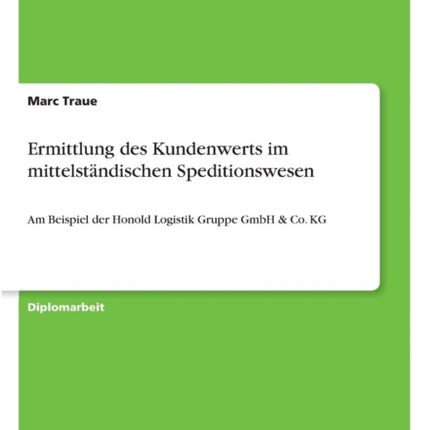 Ermittlung des Kundenwerts im mittelständischen