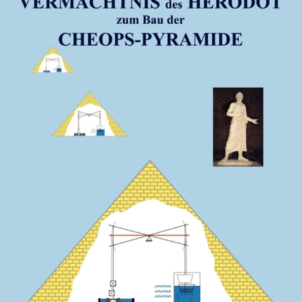 VERMÄCHTNIS des HERODOT zum Bau der CHEOPS-PYRAMIDE: Jahrtausende altes Mysterium gelüftet: 100.000 Mann - Hydrostatik - 230 Steinhebemaschinen