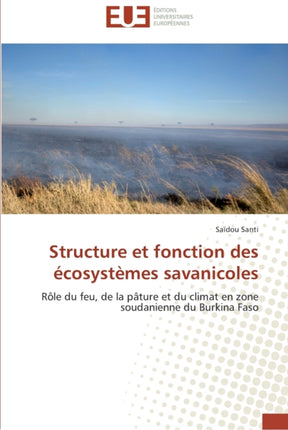 Structure et fonction des écosystèmes savanicoles