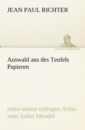 Auswahl Aus Des Teufels Papieren