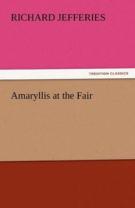 Amaryllis at the Fair