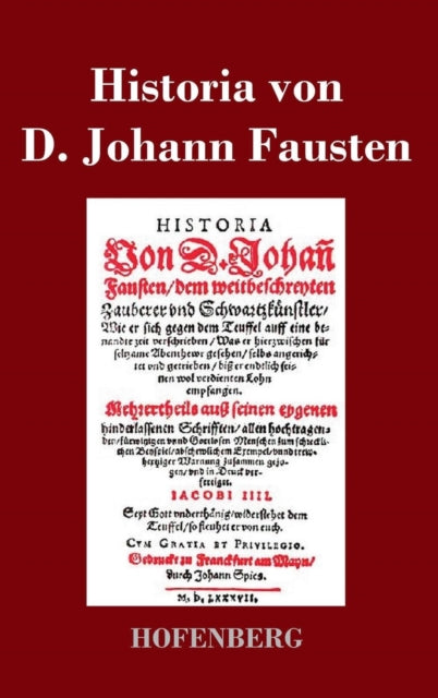 Historia von D. Johann Fausten