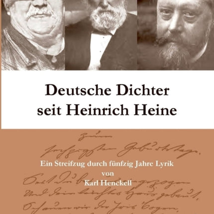 Deutsche Dichter Seit Heinrich Heine