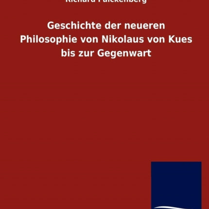 Geschichte der neueren Philosophie von Nikolaus