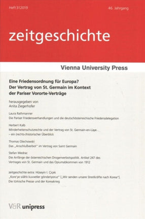 Eine Friedensordnung für Europa?: Der Vertrag von