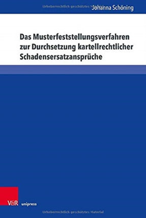 Das Musterfeststellungsverfahren zur Durchsetzung