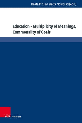 Education – Multiplicity of Meanings, Commonality