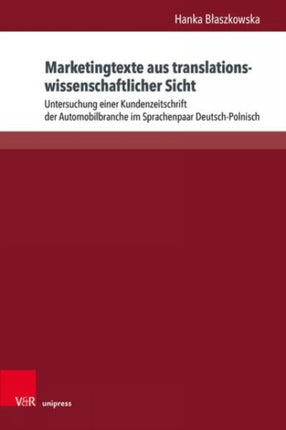 Marketingtexte aus translationswissenschaftlicher