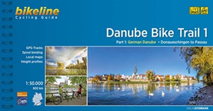 Danube Bike Trail 1 Donaueschingen to Passau: