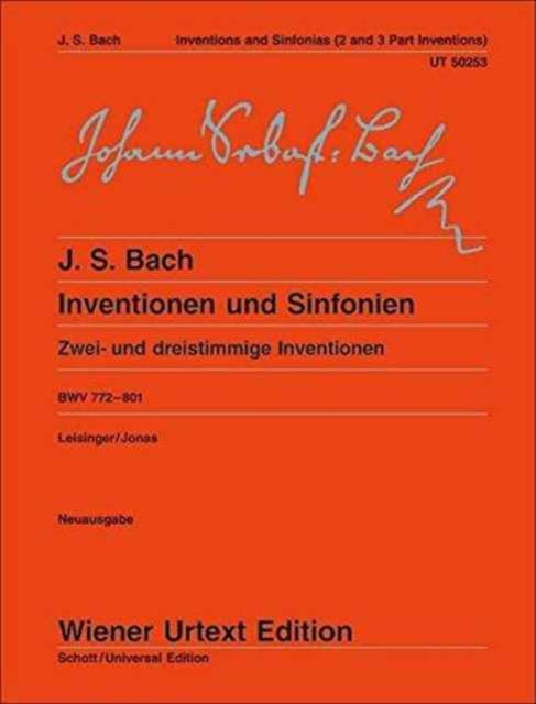 Inventions And Sinfonias BWV 772801