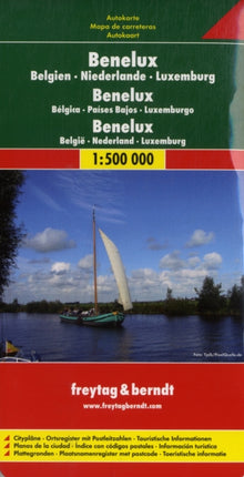 Benelux (B, Nl, L) Road Map 1:500 000