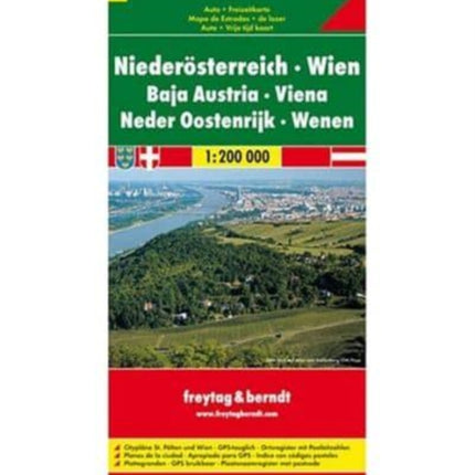 Sheet 1, Lower Austria - Vienna Road Map 1:200 000