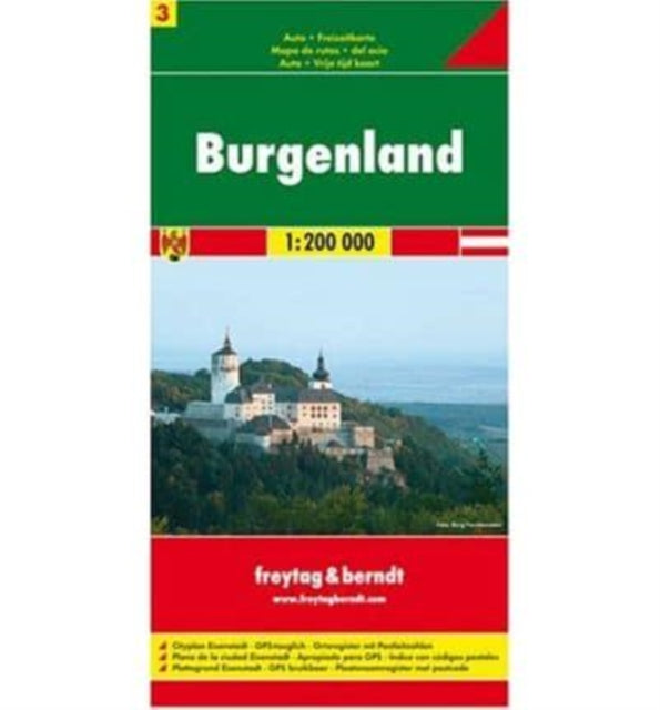 Sheet 3, Burgenland Road Map 1:200 000