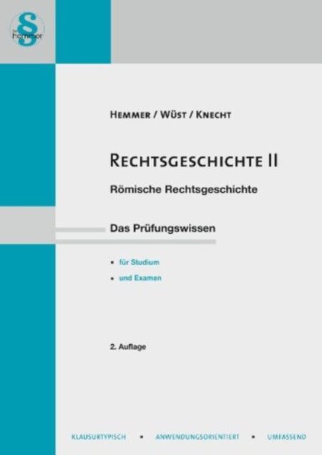 Rechtsgeschichte 2 Rmische Rechtsgeschichte