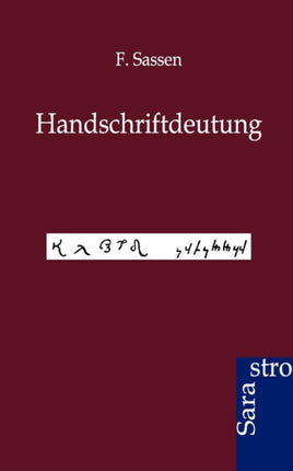 Handschriftdeutung