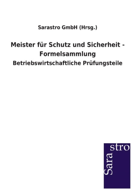 Meister für Schutz und Sicherheit -