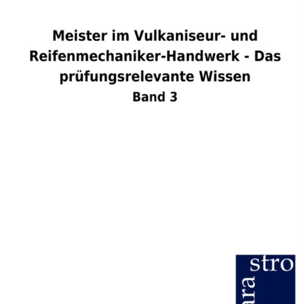 Meister im Vulkaniseur- und