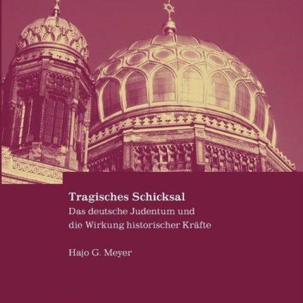 Tragisches Schicksal Das deutsche Judentum und die Wirkung historischer Krfte Eine bung in angewandter Geschichtsphilosophie