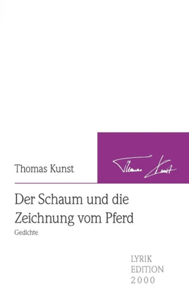 Der Schaum und die Zeichnung vom Pferd