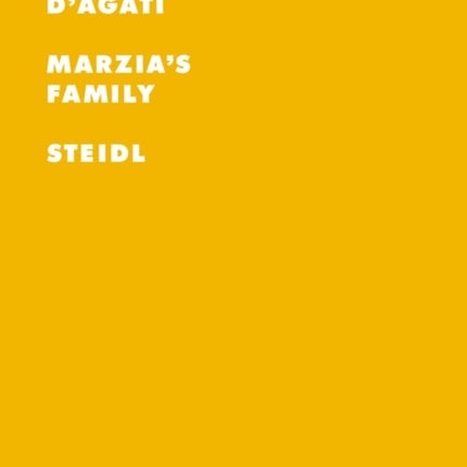 Mauro DAgati Marzias Family  Five volumes Summer Holidays 2008 The Holy Communion 2012 The Epiphany 2013 Pupettas Home 2013 and Summer Holidays II