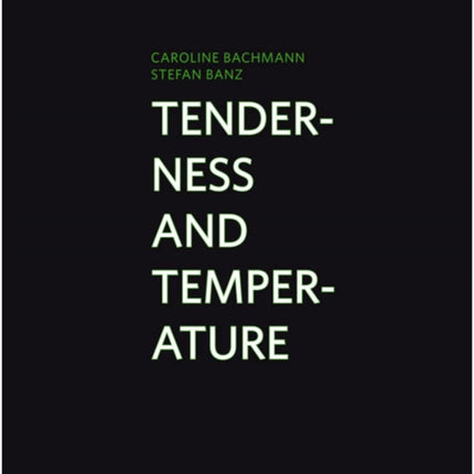 Caroline BachmannStefan Banz Tenderness and Temperature Kunstahalle Marcel Duchamp