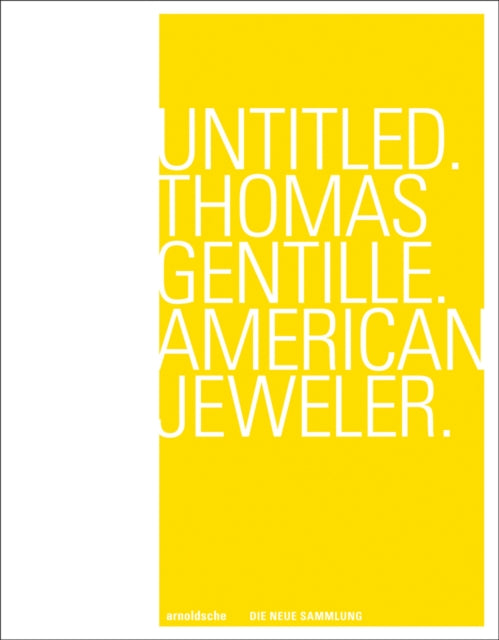 Untitled. Thomas Gentille. American Jeweler.