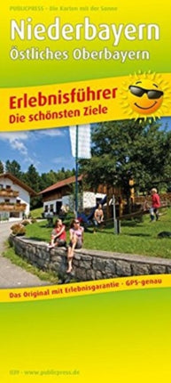 Lower Bavaria - Eastern Upper Bavaria, adventure guide and map 1:170,000