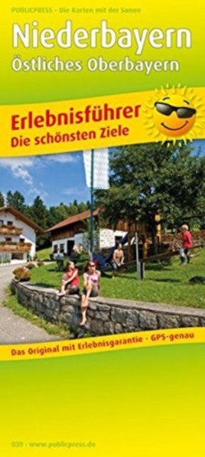 Lower Bavaria - Eastern Upper Bavaria, adventure guide and map 1:170,000