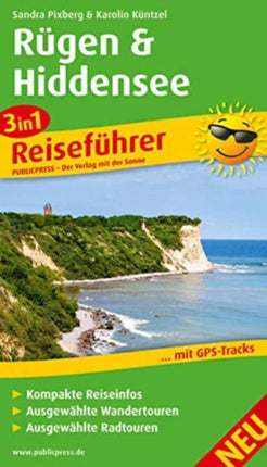 Rügen & Hiddensee, travel guide 3in1: 2016