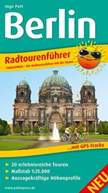 Berlin, cycle tour guide 1:25,000: 2014