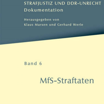 MfS-Straftaten
