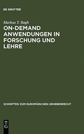 On-demand Anwendungen in Forschung und Lehre
