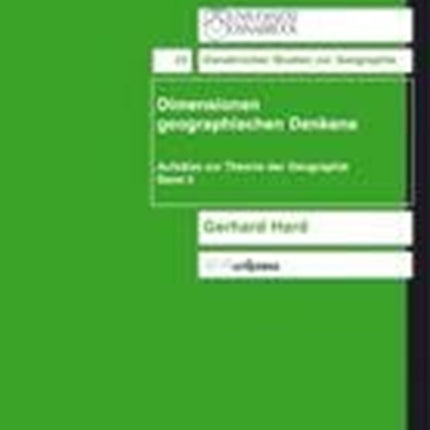 Dimensionen geographischen Denkens