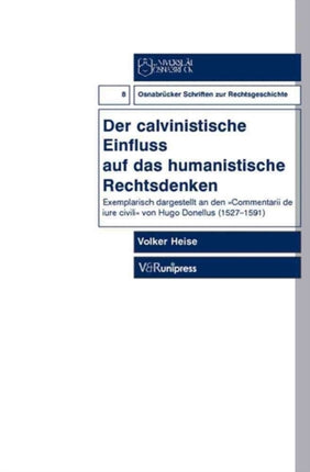 OsnabrÃ cker Schriften zur Rechtsgeschichte.: