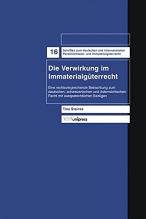 Schriften zum deutschen und internationalen PersÃ¶nlichkeits- und ImmaterialgÃ"terrecht.: Eine rechtsvergleichende Betrachtung zum deutschen, schweizerischen und Ã¶sterreichischen Recht mit europarechtlichen BezÃ"gen