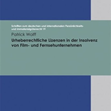 Schriften zum deutschen und internationalen PersÃ¶nlichkeits- und ImmaterialgÃ"terrecht.