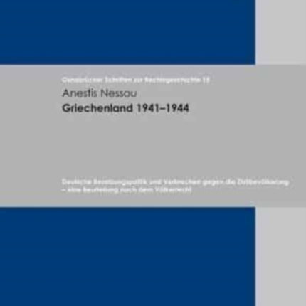OsnabrÃ cker Schriften zur Rechtsgeschichte.: