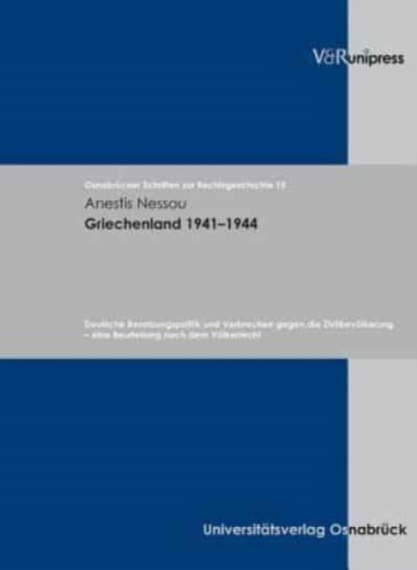 OsnabrÃ cker Schriften zur Rechtsgeschichte.: