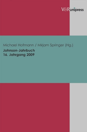 Johnson-Jahrbuch Bd. 16 / 2009