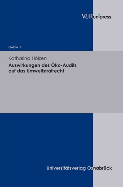 OsnabrÃ"cker Abhandlungen zum gesamten Wirtschaftsstrafrecht.