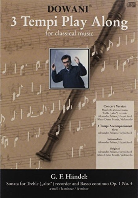 GF Handel Sonata for Treble Recorder and Basso