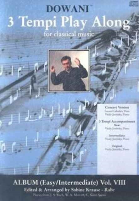 Album Vol VIII for Flute and Piano 3 Tempi Play Along