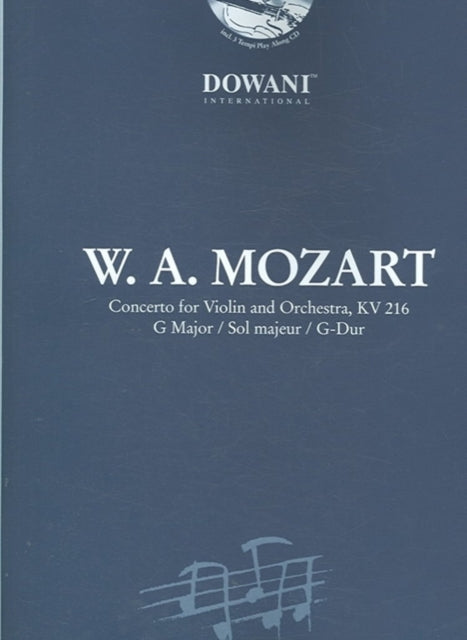 CONCERTO FOR VIOLIN  ORCHESTRA KV 216
