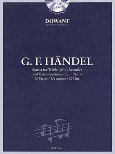SONATA FOR TREBLE ALTO RECORDER  BC