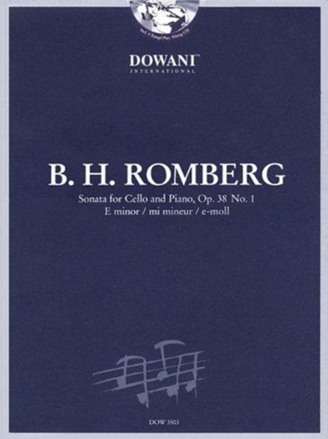 Romberg Sonata for Cello and Piano in E Minor Op 38 No 1