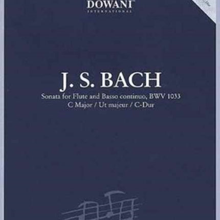 SONATE BWV 1033 IN CDUR