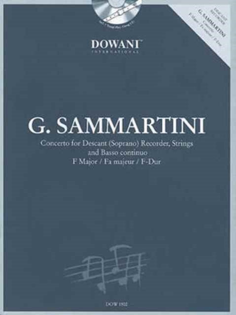 CONCERTO FOR DESCANT RECORDER STRINGS BC